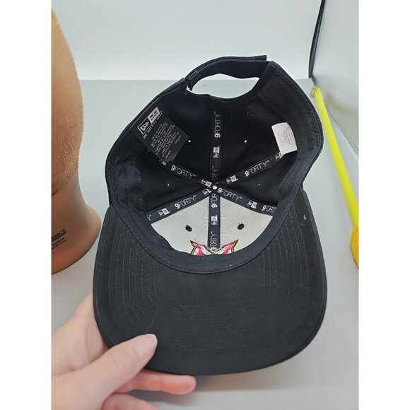 New Era 9 Forty Black Adjustable Baseball Cap Monogram M - Picture 4 of 6